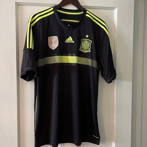 NWOT Adidas 2010 Spain World Cup Climacool Jersey